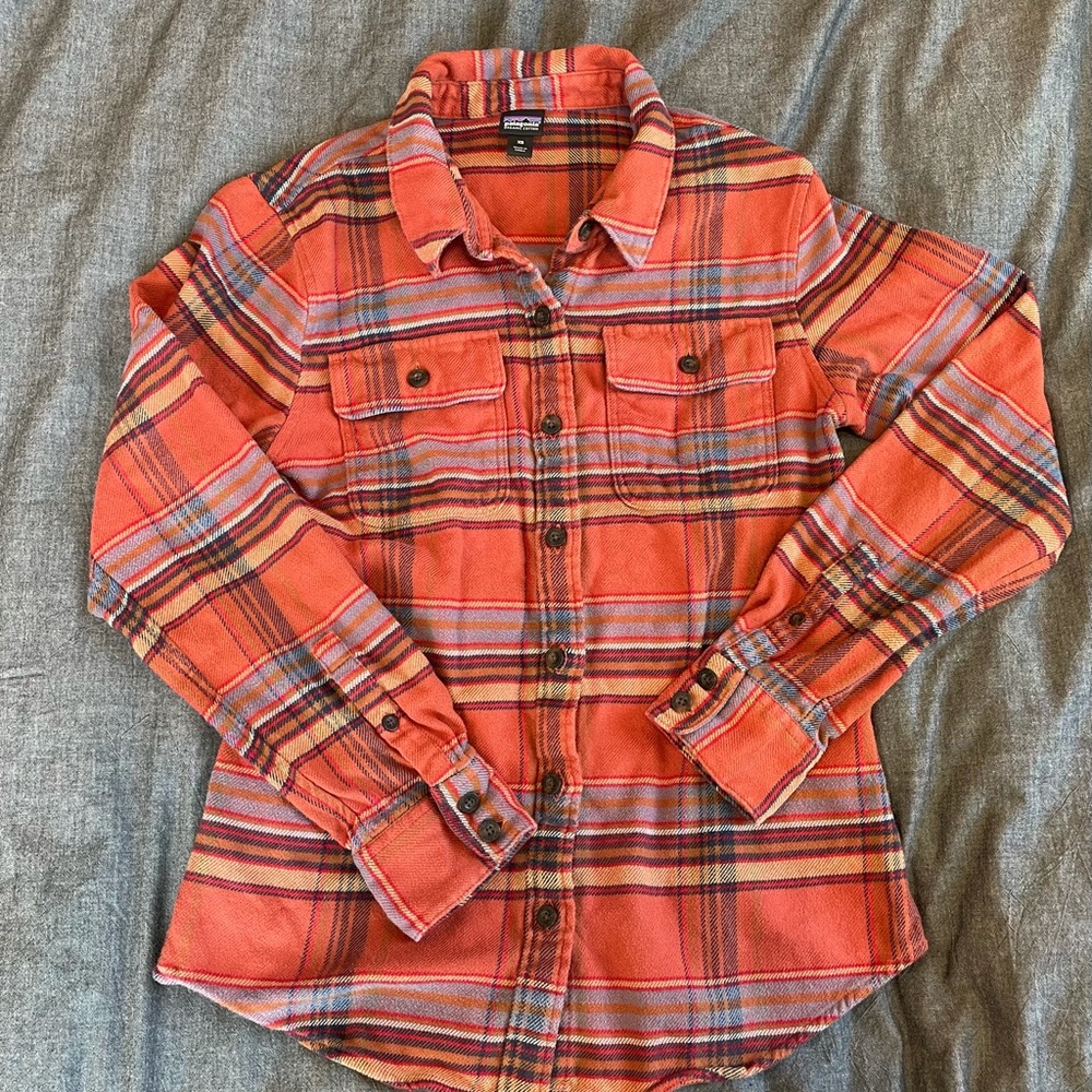 Patagonia XS Plaid Flannel Button Down